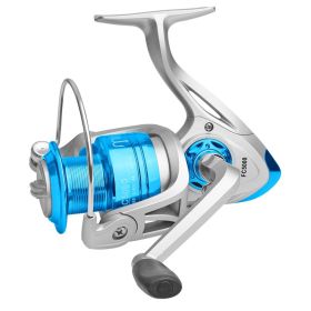 Tossing Fishing Reel ABS Spool Metal Lure Spinning Reel (Option: Blue Left Right Hand Exchange-2000series)